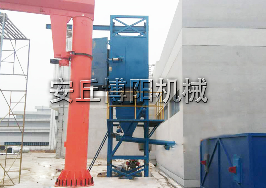 噸袋拆包機(jī)+螺旋輸送機(jī)
