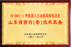HTB87-1型機器人自動拆垛拆包設備